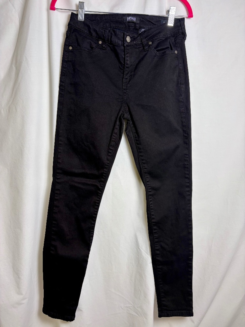 Buffalo Black Straight Leg Jeans Size 6/28